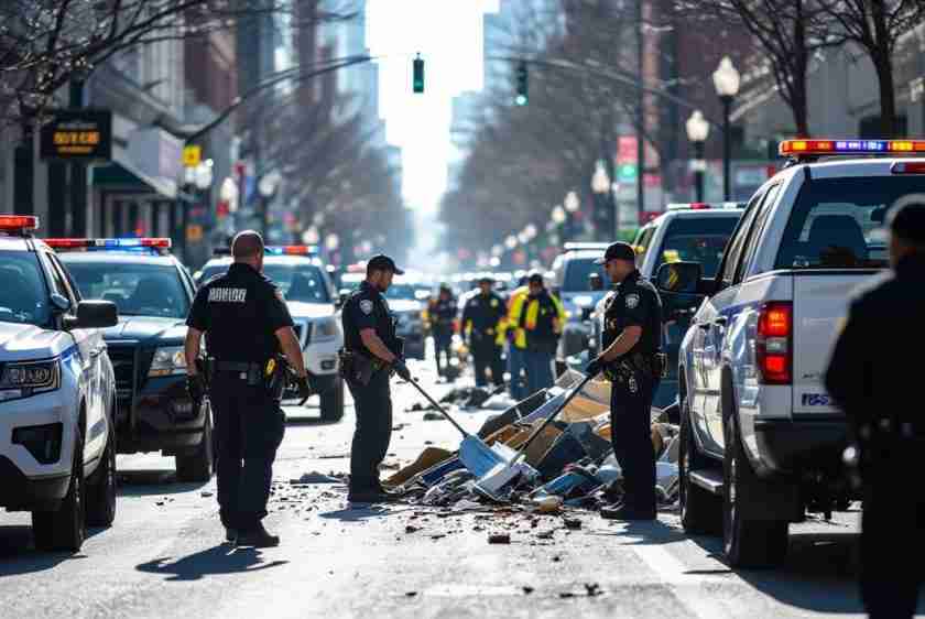 Law enforcement and crime scene cleanup companies help restore peace and safety to the community