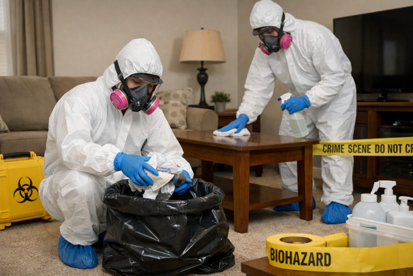 Biohazard cleanup in Batavia IL