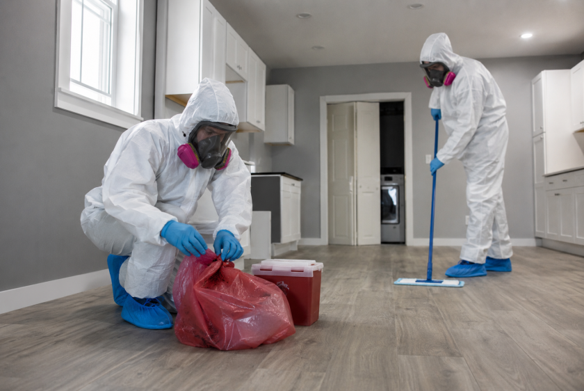 Suicide cleanup in Schaumburg Illinois